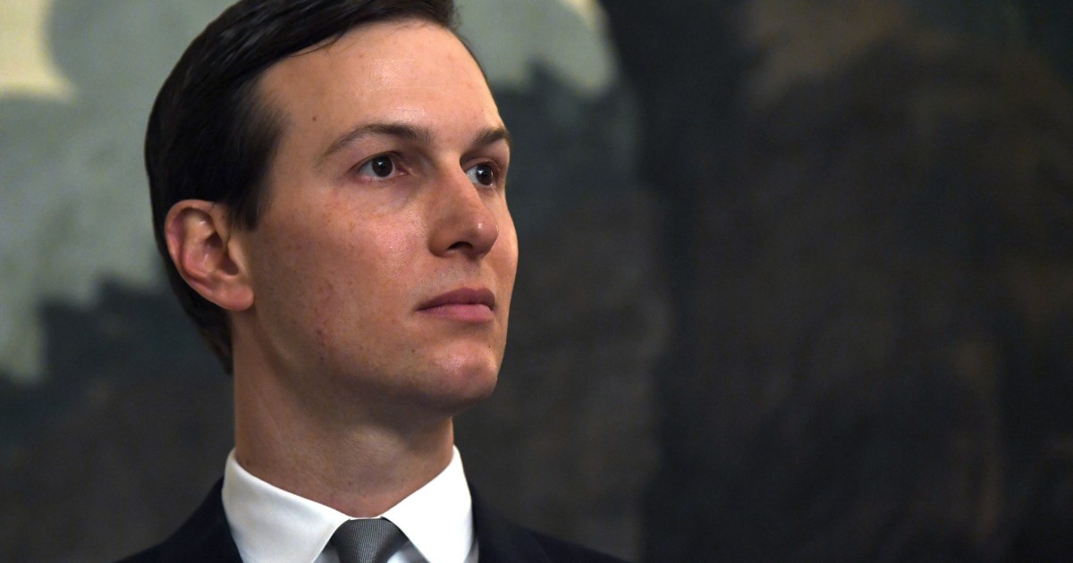 Jared Kushner's White House ties proving a problem for start-up he co-founded