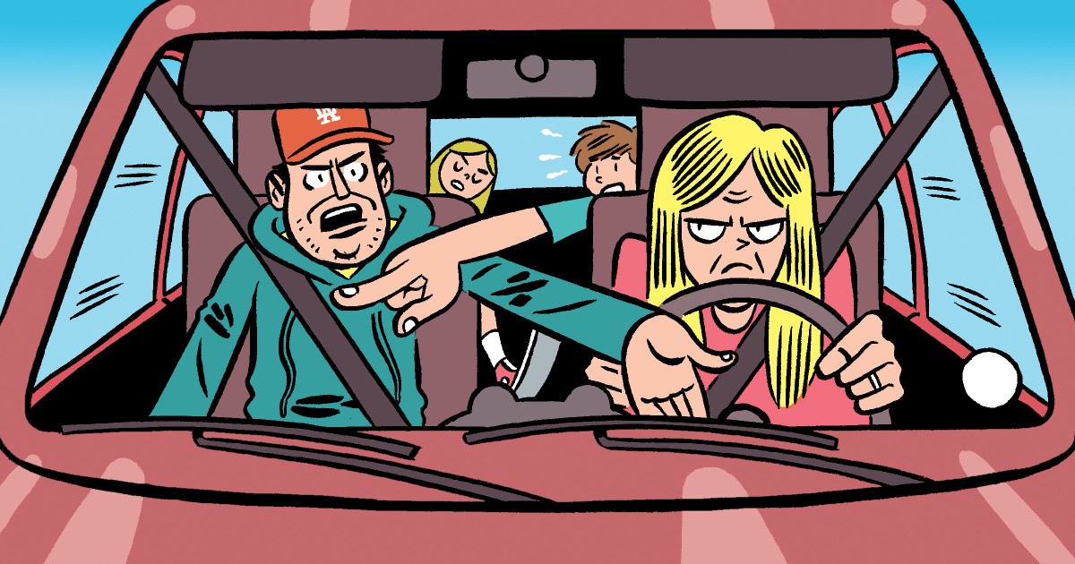 Letters: Here's a way to keep car trips trouble-free: Just shut up!